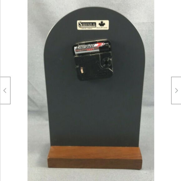 10" Butterflies Glass Gold Standing Mantel Clock Poem Mother Gift for Mom Wife - Picture 4 of 7